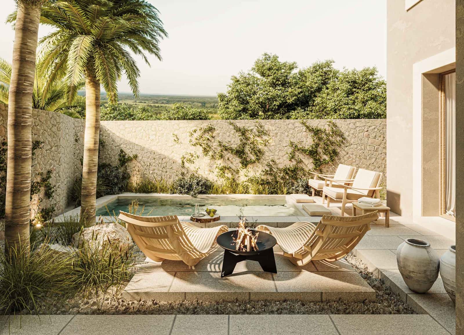 3 soveværelse Byhus til salg i Ses Salines med swimmingpool garage - € 2.300.000 (Ref: 8812876)