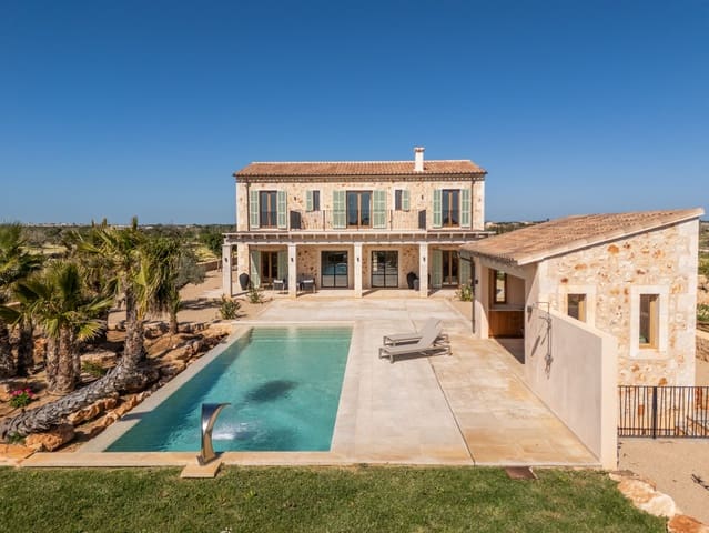 5 soveværelse Finca/Landehus til salg i Santanyí med swimmingpool garage - € 2.980.000 (Ref: 9125829)