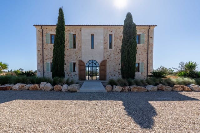 5 sovrum Finca/Hus på landet till salu i Santanyí med pool garage - 3 200 000 € (Ref: 9125829)