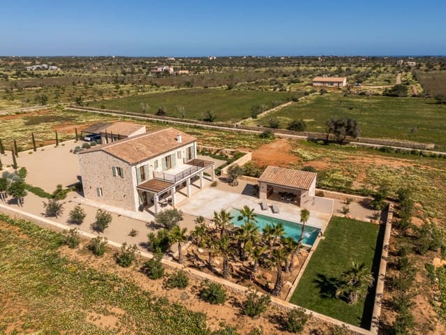 5 sovrum Finca/Hus på landet till salu i Santanyí med pool garage - 3 200 000 € (Ref: 9125829)