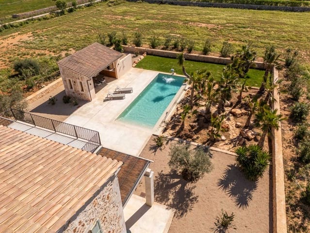 5 sovrum Finca/Hus på landet till salu i Santanyí med pool garage - 3 200 000 € (Ref: 9125829)