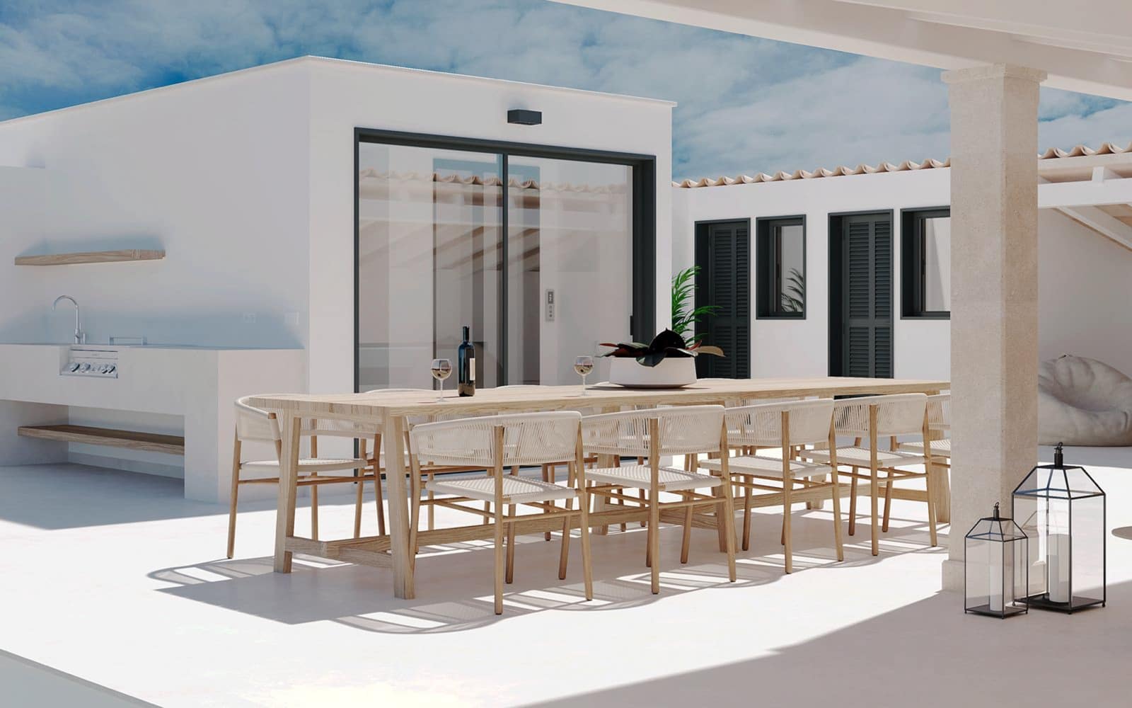 Casa de 4 habitaciones en Alqueria Blanca en venta con piscina garaje - 2.200.000 € (Ref: 9634140)