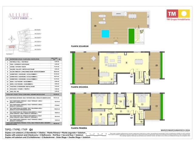 3 Zimmer Apartment zu verkaufen in Colonia de Sant Jordi, Ses Salines mit Pool - 560.000 € (Ref: 9802897)