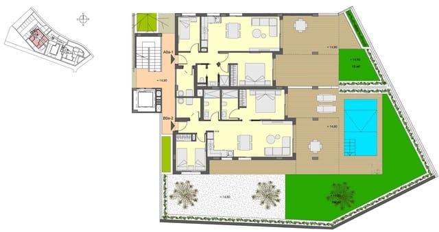 2 camera da letto Appartamento in vendita in Canyamel, Capdepera con piscina - 436.000 € (Rif: 9950651)