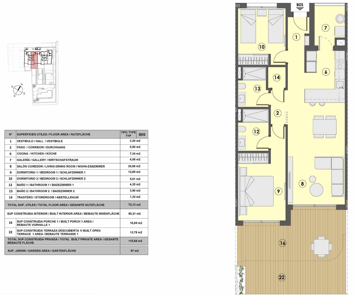 2 quarto Apartamento para venda em Capdepera com piscina - 695 000 € (Ref: 9956816)