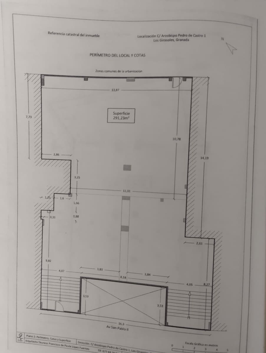 Kommersiell att hyra i Granada stad - 4 500 € (Ref: 9271895)