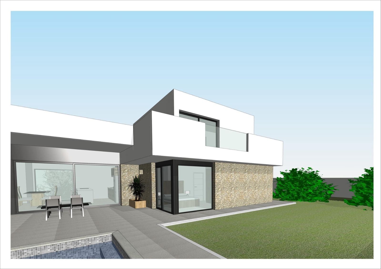 4 bedroom Villa for sale in Aspe with pool garage - € 581,000 (Ref: 9265736)