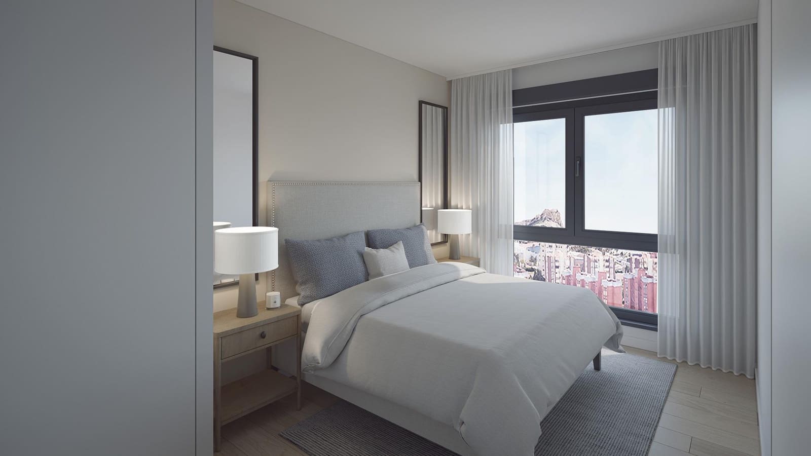 3 sypialnia Penthouse na sprzedaż w Miasto Alicante / Alacant z basenem garażem - 391 000 € (Ref: 9393708)