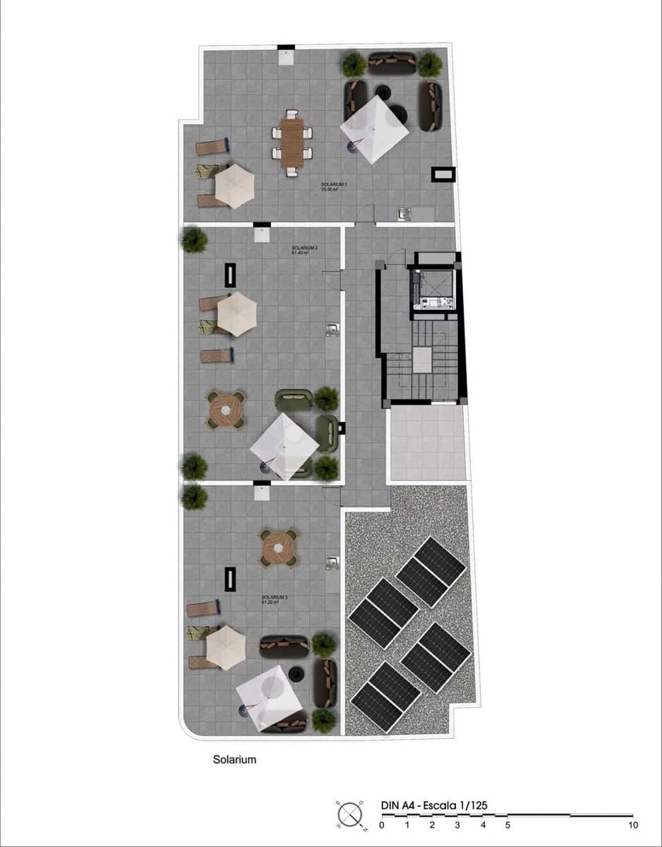 2 chambre Penthouse à vendre à Santa Pola - 342 475 € (Ref: 9465546)