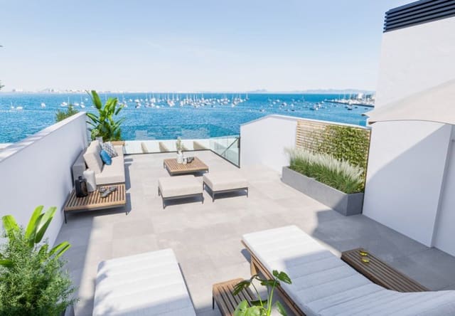 Ático de 2 habitaciones en Los Cuarteros, San Pedro del Pinatar en venta con piscina - 370.000 € (Ref: 9745159)