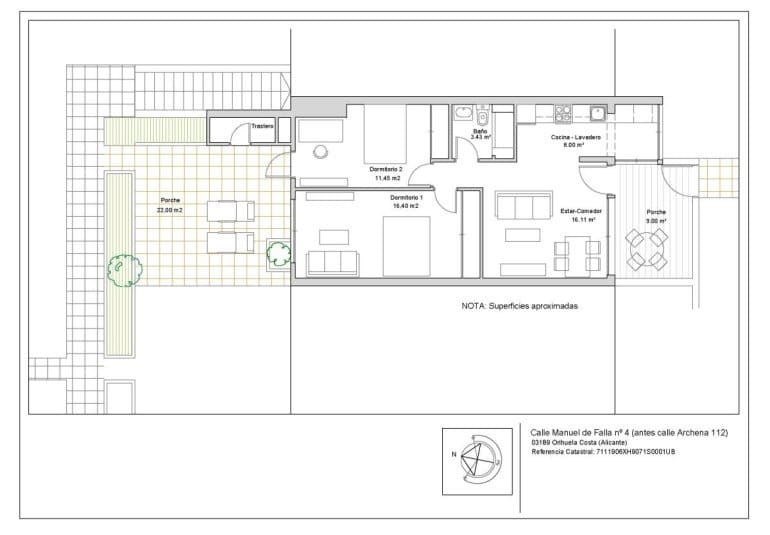 2 slaapkamer Appartement te koop in Villamartin - € 225.000 (Ref: 9796591)