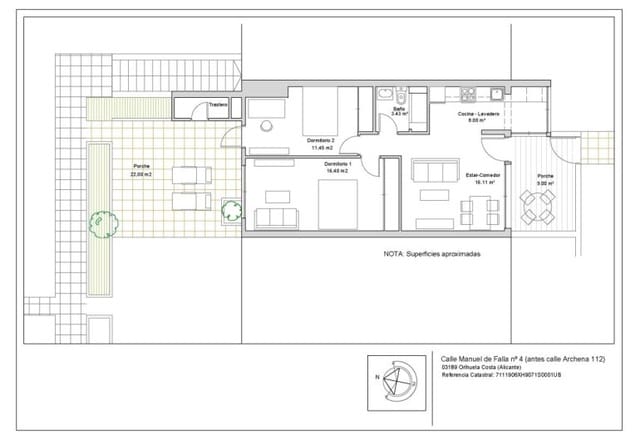 2 slaapkamer Appartement te koop in Villamartin, Orihuela - € 225.000 (Ref: 9796591)