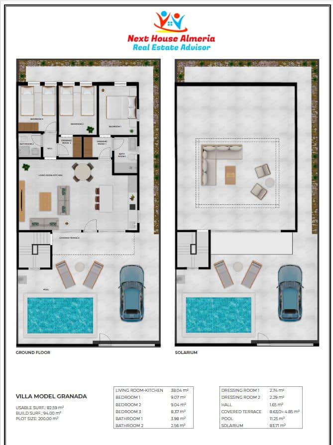 3 bedroom Villa for sale in La Pinilla - € 259,780 (Ref: 8755318)
