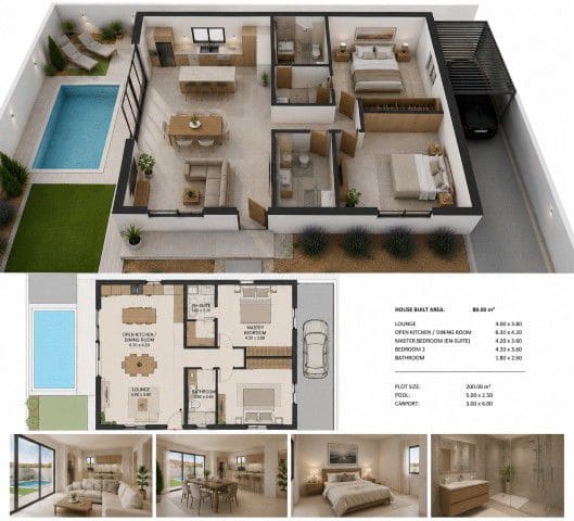 Chalet de 2 habitaciones en La Alfoquia, Zurgena en venta - 185.000 € (Ref: 9889948)
