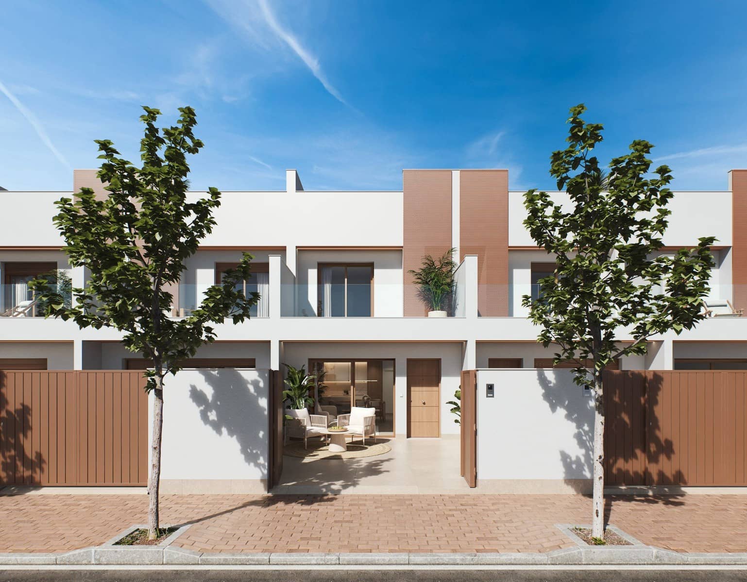 3 quarto Moradia em Banda para venda em San Pedro del Pinatar com piscina - 379 000 € (Ref: 10039256)
