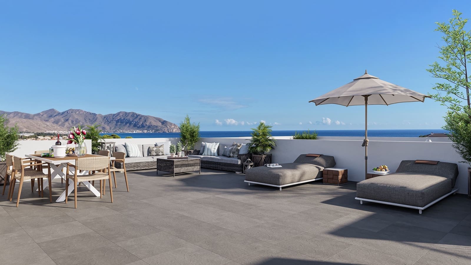 2 soveværelse Villa til salg i Isla Plana med swimmingpool garage - € 460.000 (Ref: 10185479)