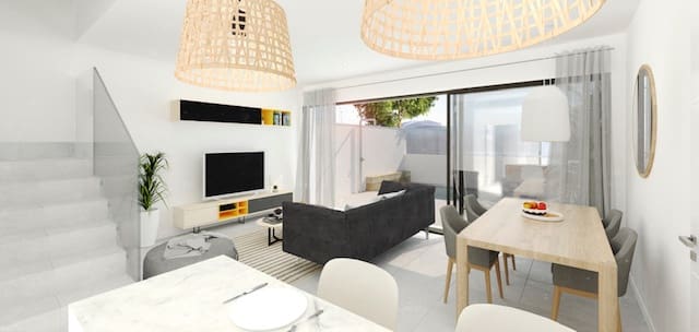 3 chambre Villa/Maison à vendre à San Pedro del Pinatar avec piscine - 450 000 € (Ref: 7261823)