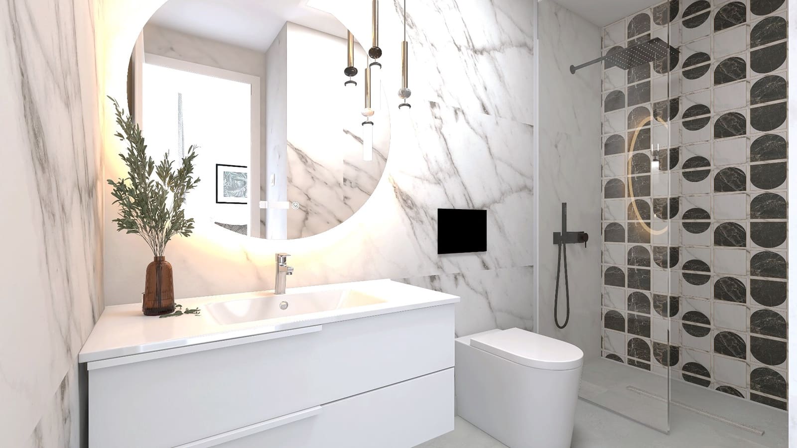 3 sypialnia Penthouse na sprzedaż w El Raso z basenem - 344 900 € (Ref: 8243629)