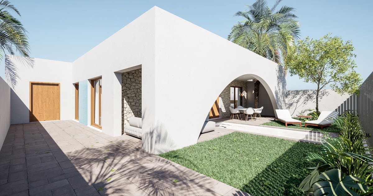 3 sypialnia Willa na sprzedaż w Santiago de la Ribera z basenem - 550 000 € (Ref: 8244645)