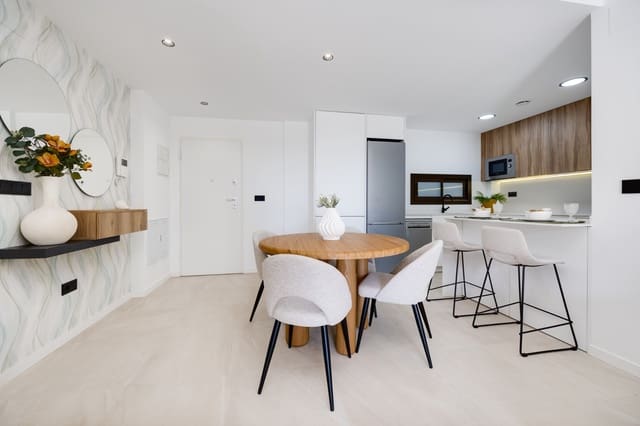 3 makuuhuone Huoneisto myytävänä paikassa Las Lomas de Rame - Bahía Bella, Los Alcázares mukana uima-altaan 
autotalli - 334 000 € (Ref: 8299631)