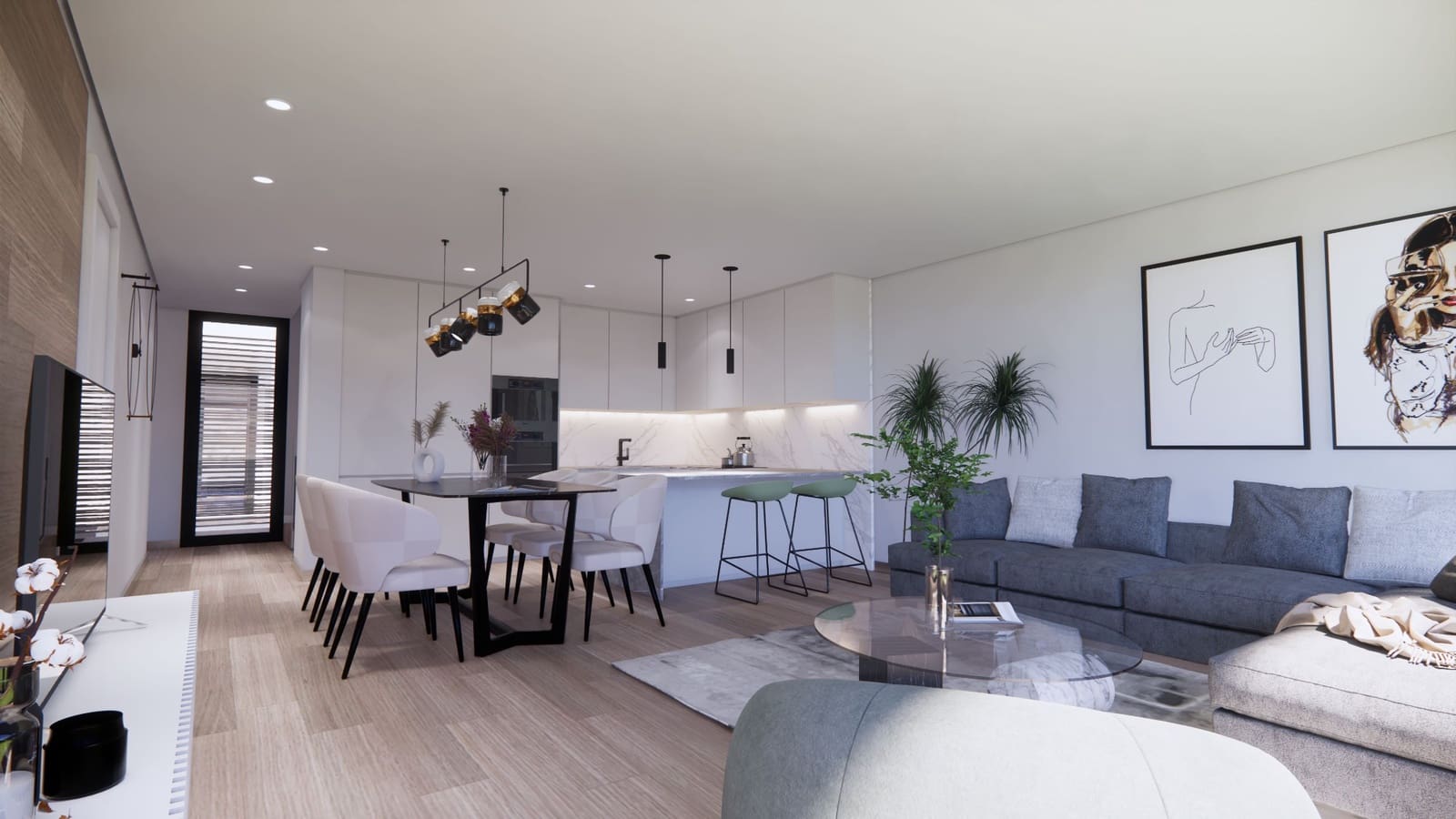 3 bedroom Villa for sale in Torre-Pacheco with pool - € 515,500 (Ref: 8619413)