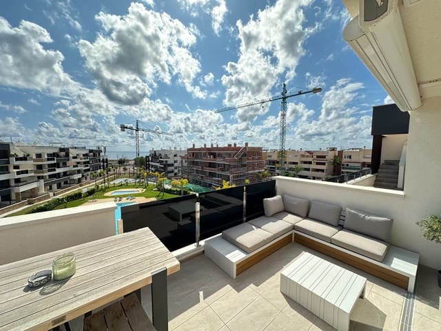 2 sypialnia Penthouse do wynajęcia w Playa Flamenca, Orihuela z basenem garażem - 1 800 € (Ref: 8704248)