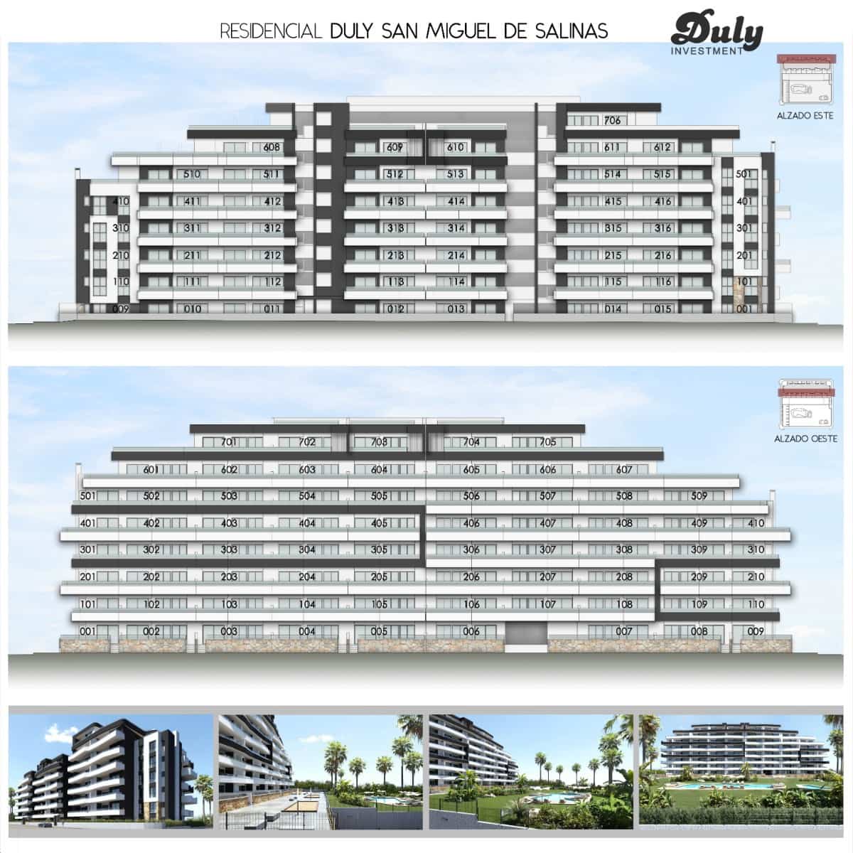 2 bedroom Apartment for sale in San Miguel de Salinas with pool garage - € 219,000 (Ref: 8930771)