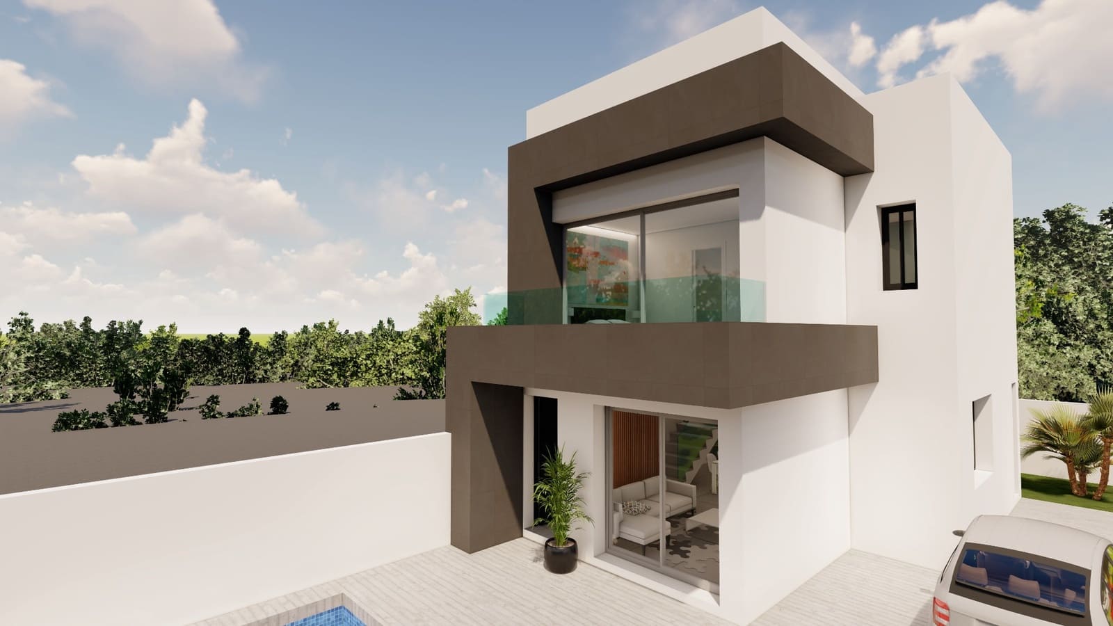 3 chambre Villa/Maison à vendre à Almoradi avec piscine - 359 900 € (Ref: 8944330)