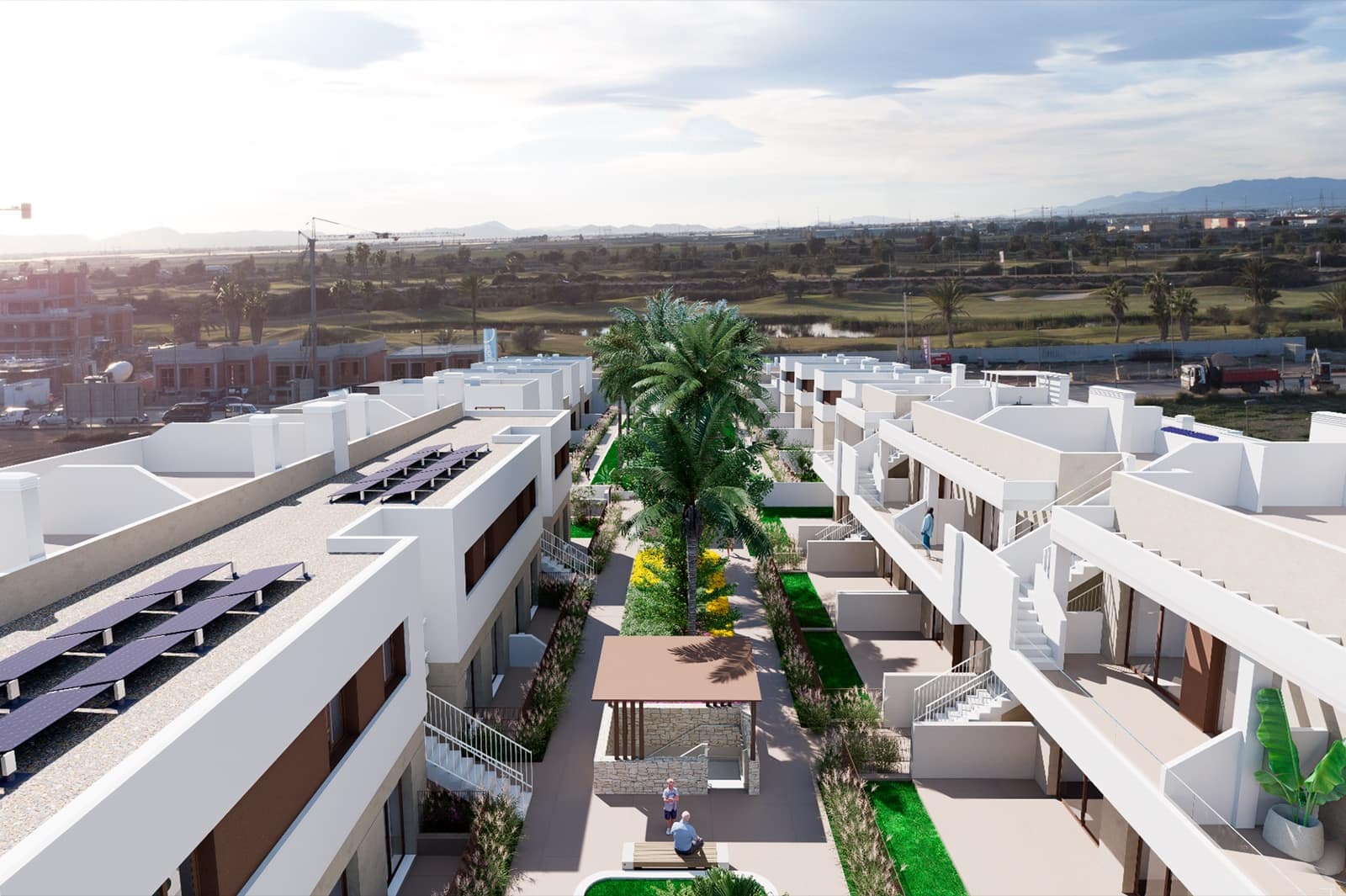 3 sypialnia Willa na sprzedaż w Los Alcazares z basenem garażem - 599 000 € (Ref: 9130867)