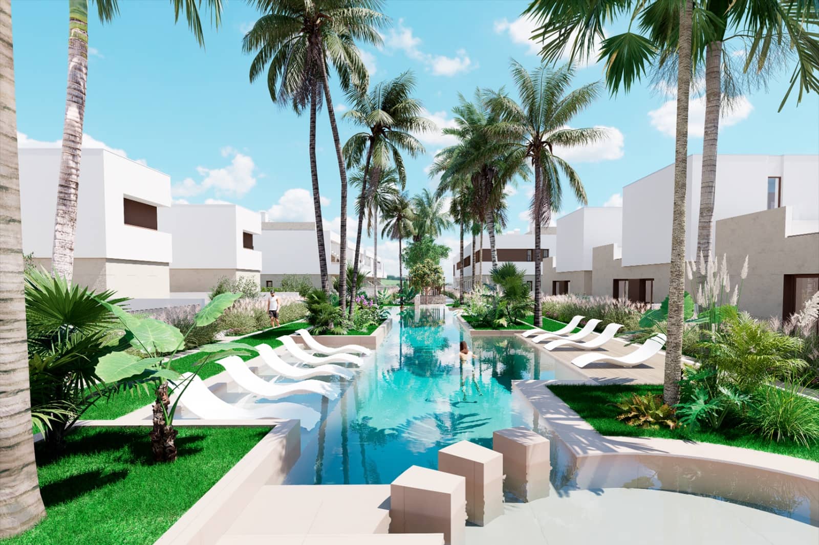 3 sypialnia Willa na sprzedaż w Los Alcazares z basenem garażem - 599 000 € (Ref: 9130867)