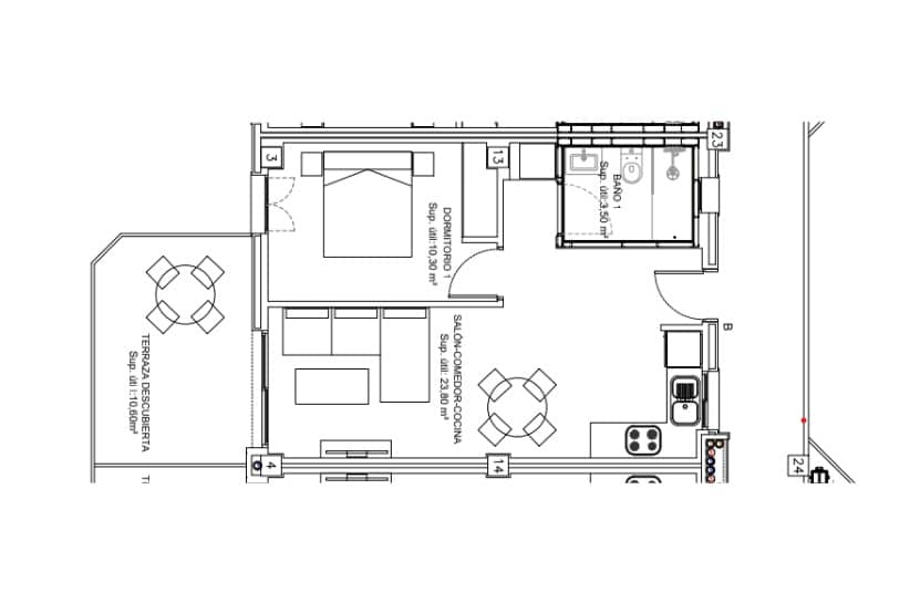 1 bedroom Apartment for sale in Benidorm with pool garage - € 243,000 (Ref: 9669206)