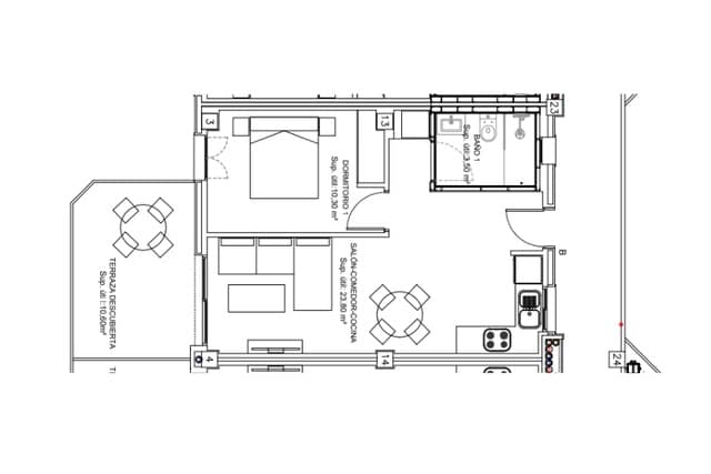 Apartamento de 1 habitación en Benidorm en venta con piscina garaje - 243.000 € (Ref: 9669206)