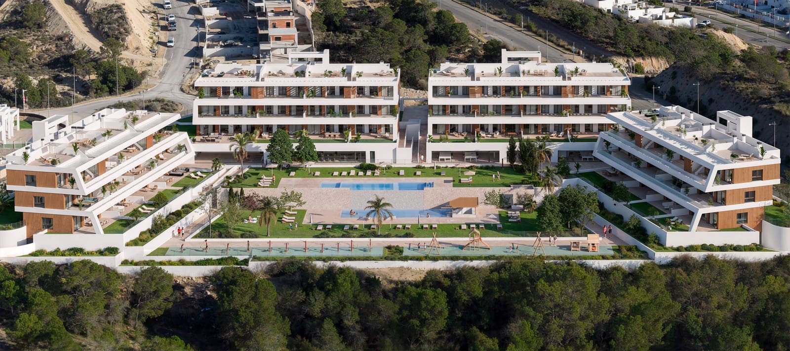 3 soveværelse Lejlighed til salg i Finestrat med swimmingpool garage - € 583.000 (Ref: 9990337)