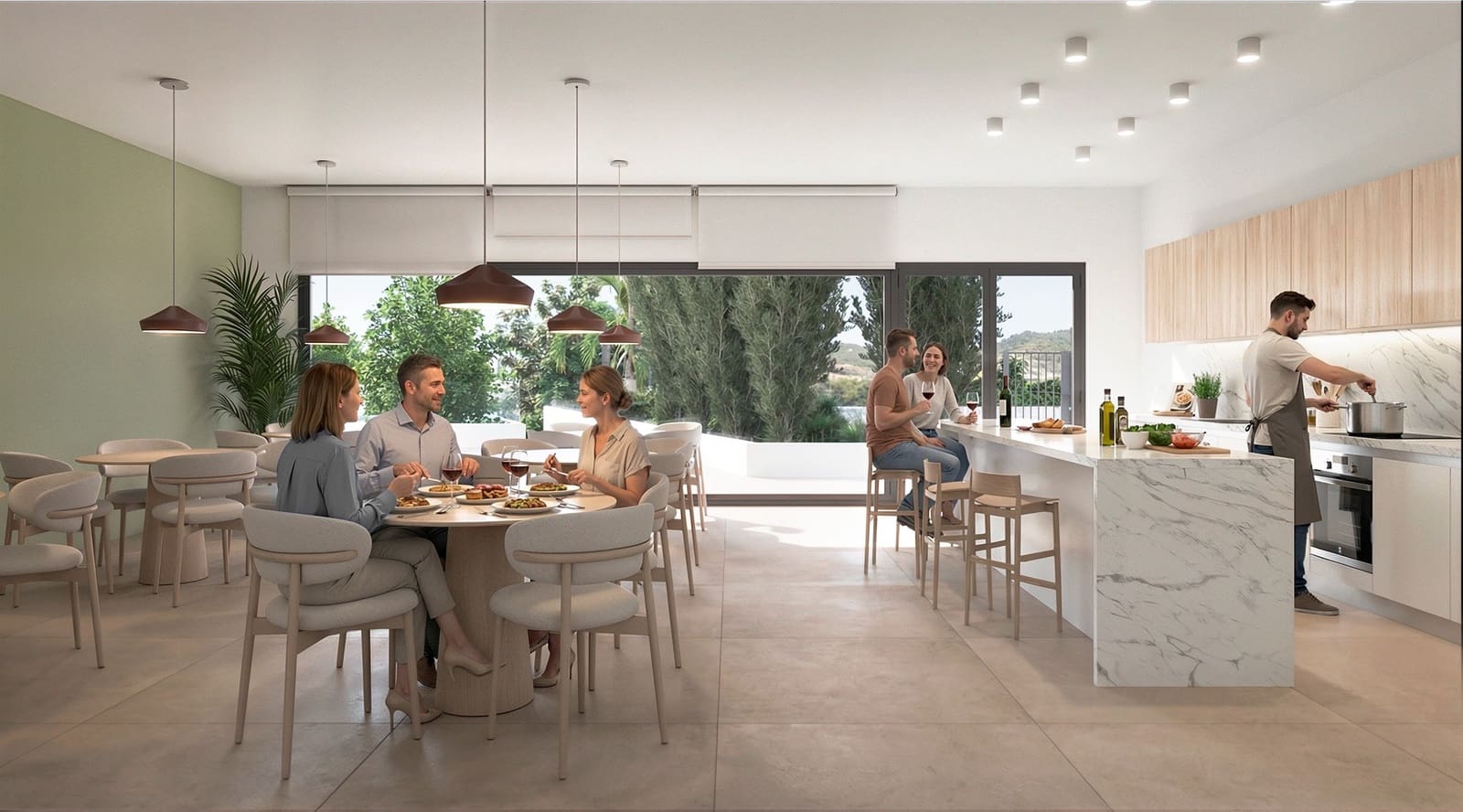 2 soverom Leilighet til salgs i Finestrat med svømmebasseng garasje - € 375 000 (Ref: 9990339)