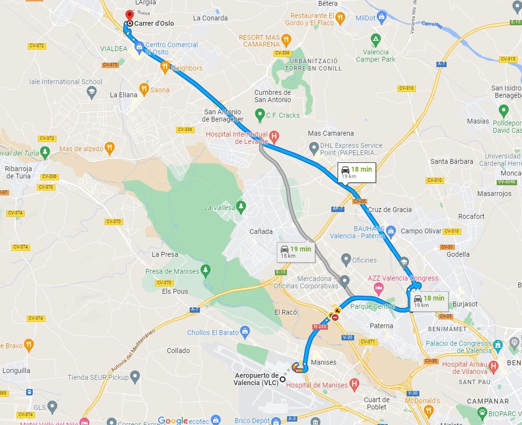 Terreno Não Urbanizado para venda em La Pobla de Vallbona - 395 000 € (Ref: 7197584)