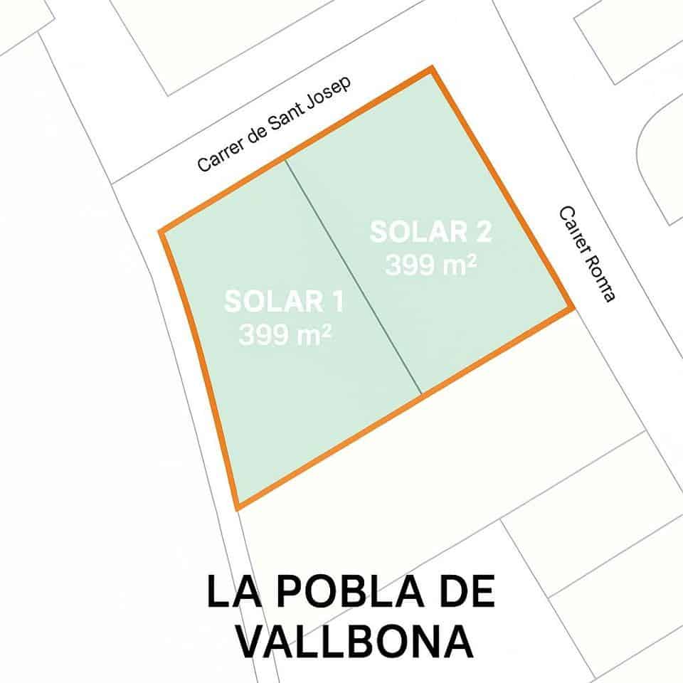 Grunde uden byggetilladelser til salg i La Pobla de Vallbona - € 300.000 (Ref: 9013500)