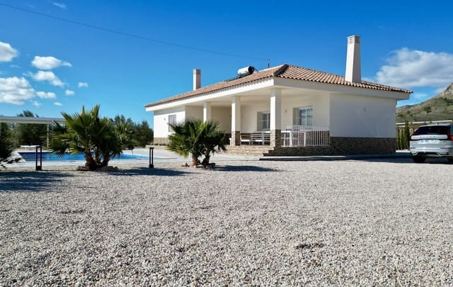 3 sypialnia Willa na sprzedaż w Cañada del Trigo, Pinoso z basenem garażem - 385 000 € (Ref: 10098762)