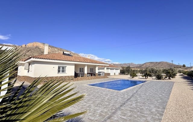 3 sypialnia Willa na sprzedaż w Cañada del Trigo, Pinoso z basenem garażem - 385 000 € (Ref: 10098762)