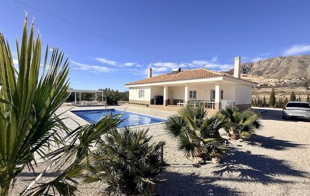 3 sypialnia Willa na sprzedaż w Cañada del Trigo, Pinoso z basenem garażem - 385 000 € (Ref: 10098762)