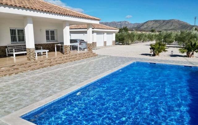 3 sypialnia Willa na sprzedaż w Cañada del Trigo, Pinoso z basenem garażem - 385 000 € (Ref: 10098762)
