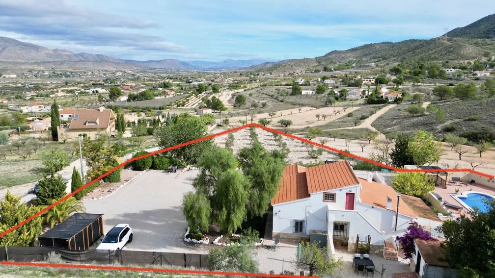 4 chambre Maison de Ville à vendre à Hondon de las Nieves avec piscine garage - 380 000 € (Ref: 9348551)