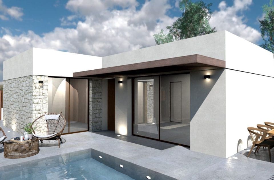 2 sovrum Hus till salu i Fortuna med pool garage - 235 000 € (Ref: 9744297)