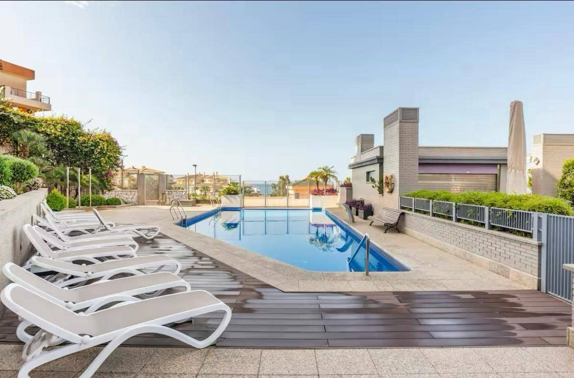 2 Zimmer Wohnung zu vermieten in Torrequebrada mit Pool Garage - 2.000 € (Ref: 10038382)