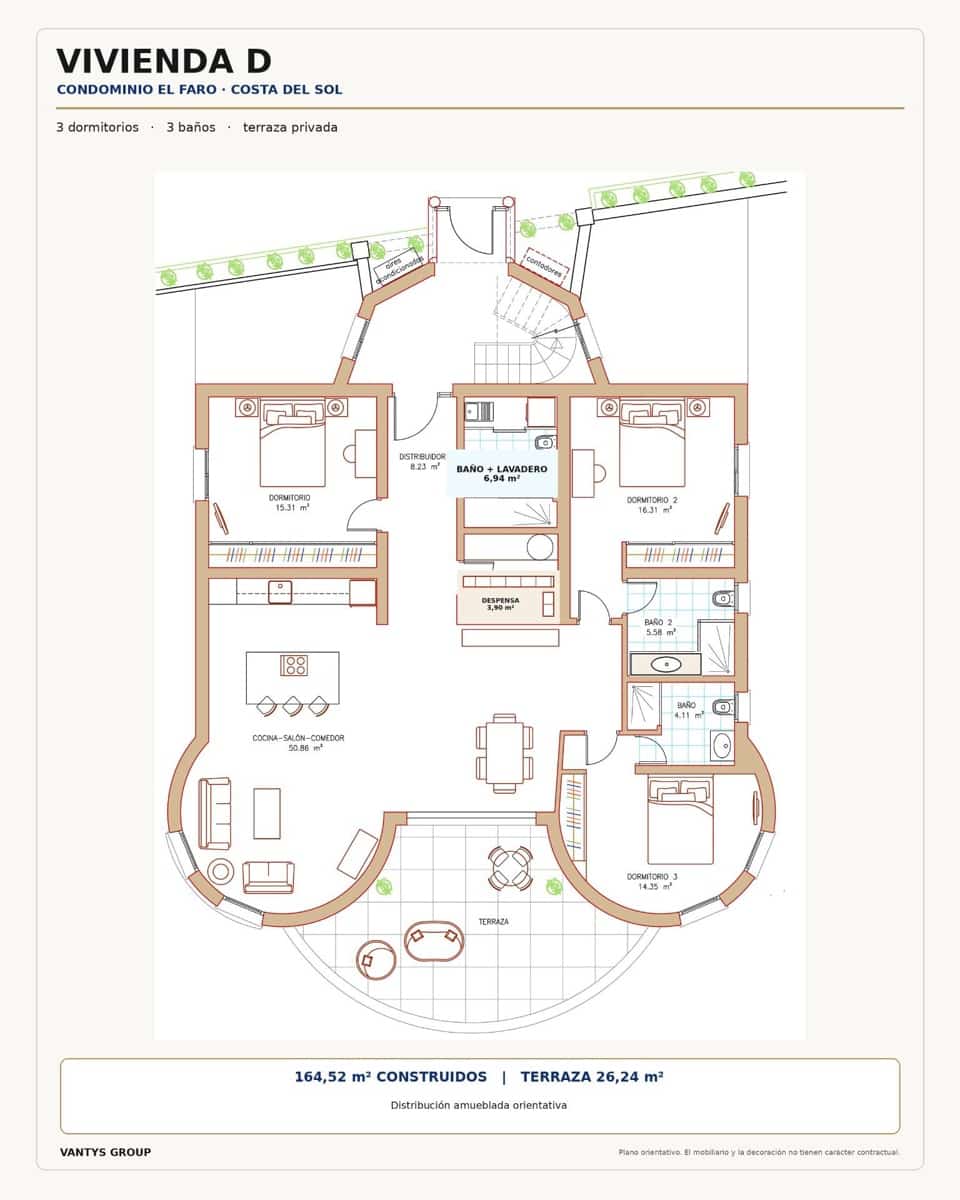 3 camera da letto Appartamento in vendita in Mijas con piscina garage - 750.000 € (Rif: 10098398)