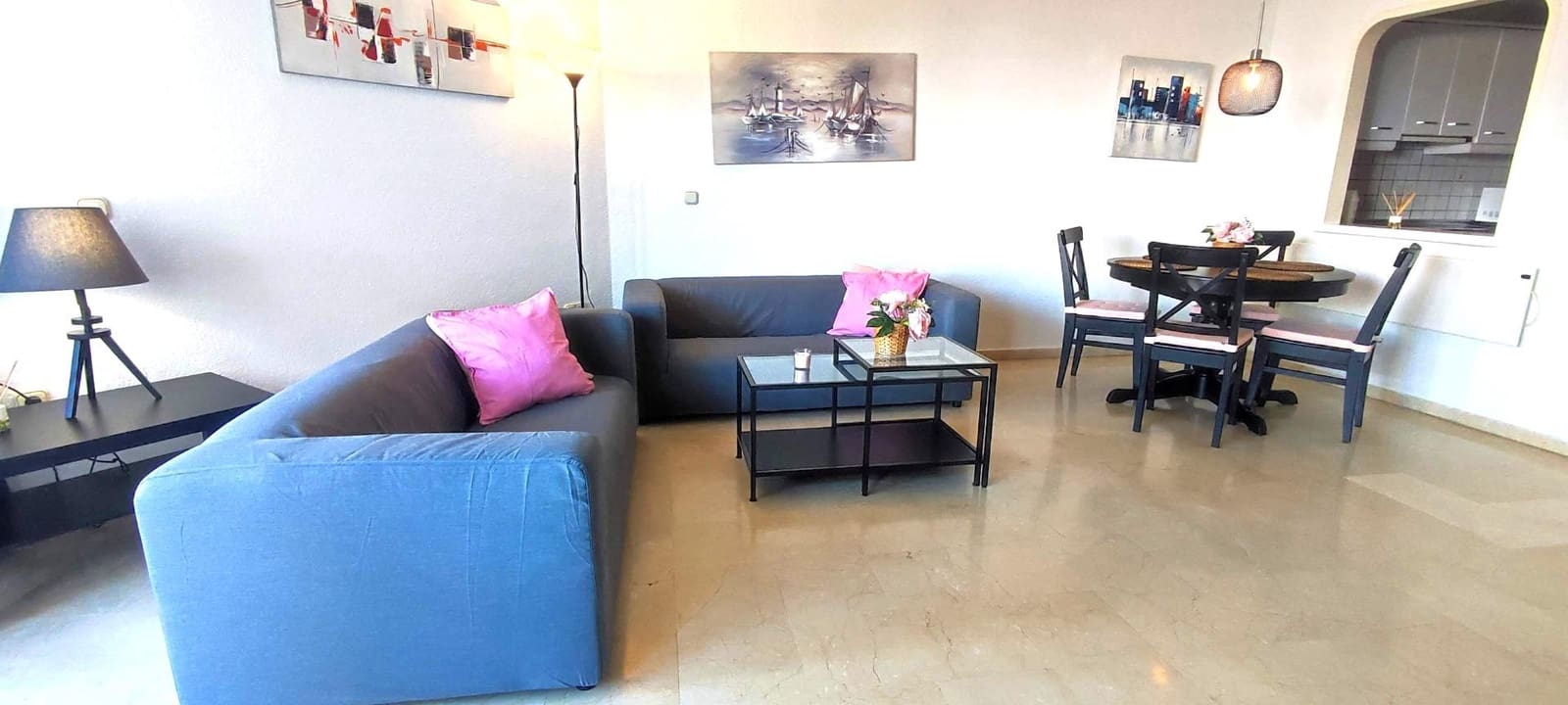 2 Zimmer Wohnung zu vermieten in Mijas Golf mit Pool - 1.200 € (Ref: 9285433)