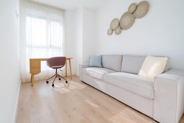 2 Zimmer Wohnung zu vermieten in Martiricos, Málaga Stadt mit Pool Garage - 1.590 € (Ref: 9285447)