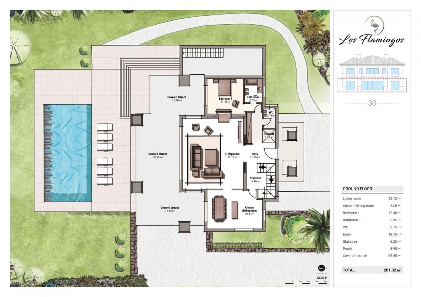 6 bedroom Villa for sale in Los Flamingos with pool garage - € 3,650,000 (Ref: 9387831)