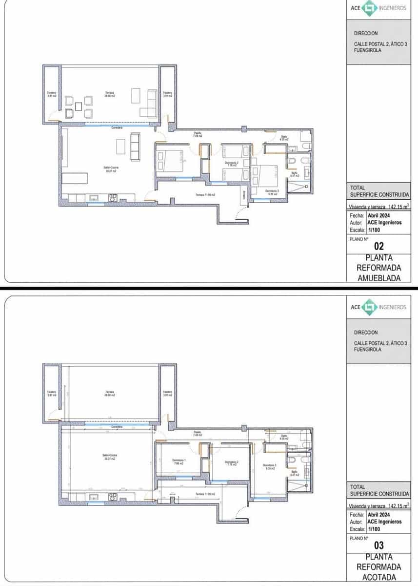 3 bedroom Penthouse for rent in Fuengirola - € 2,600 (Ref: 9427133)