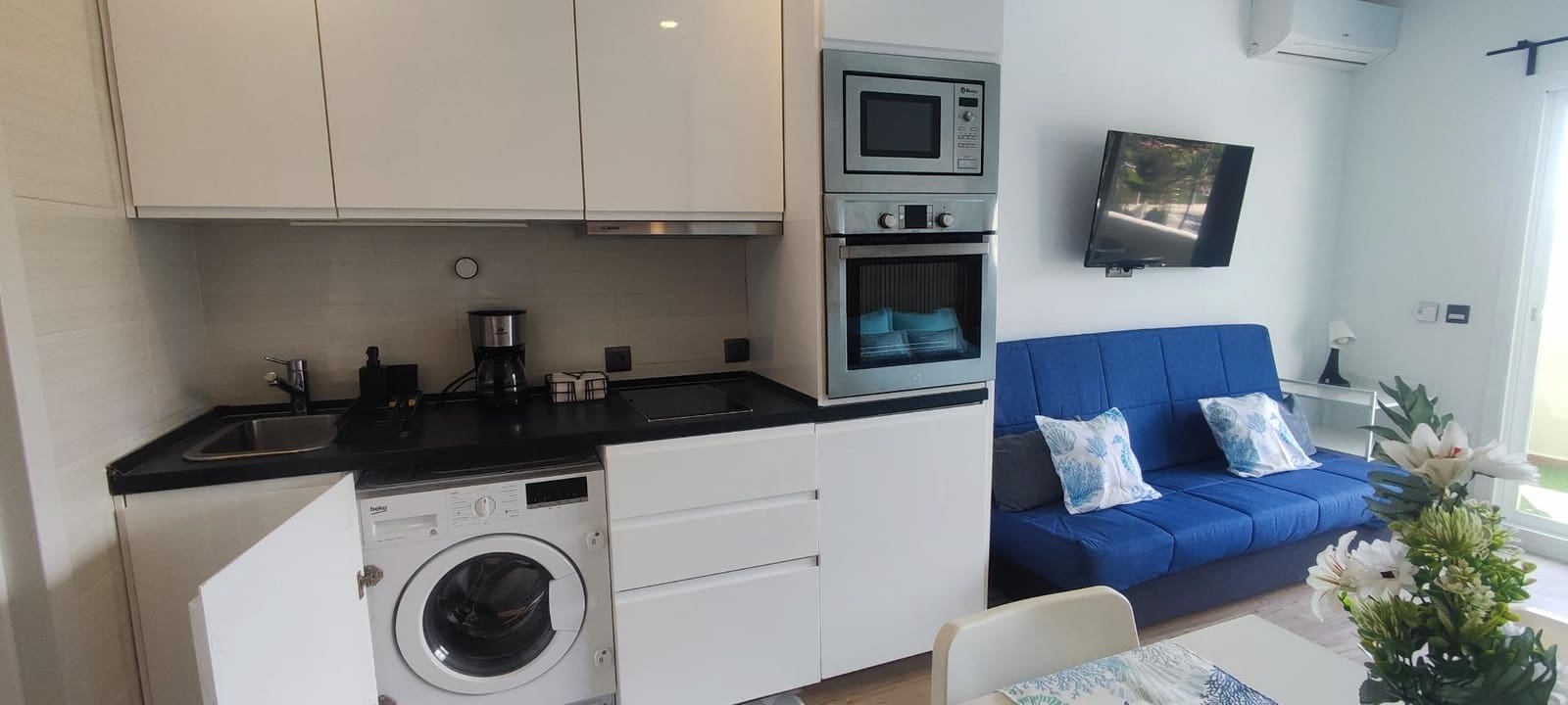 1 quarto Estúdio para arrendar em Benalmadena Costa com piscina - 1 000 € (Ref: 9438539)