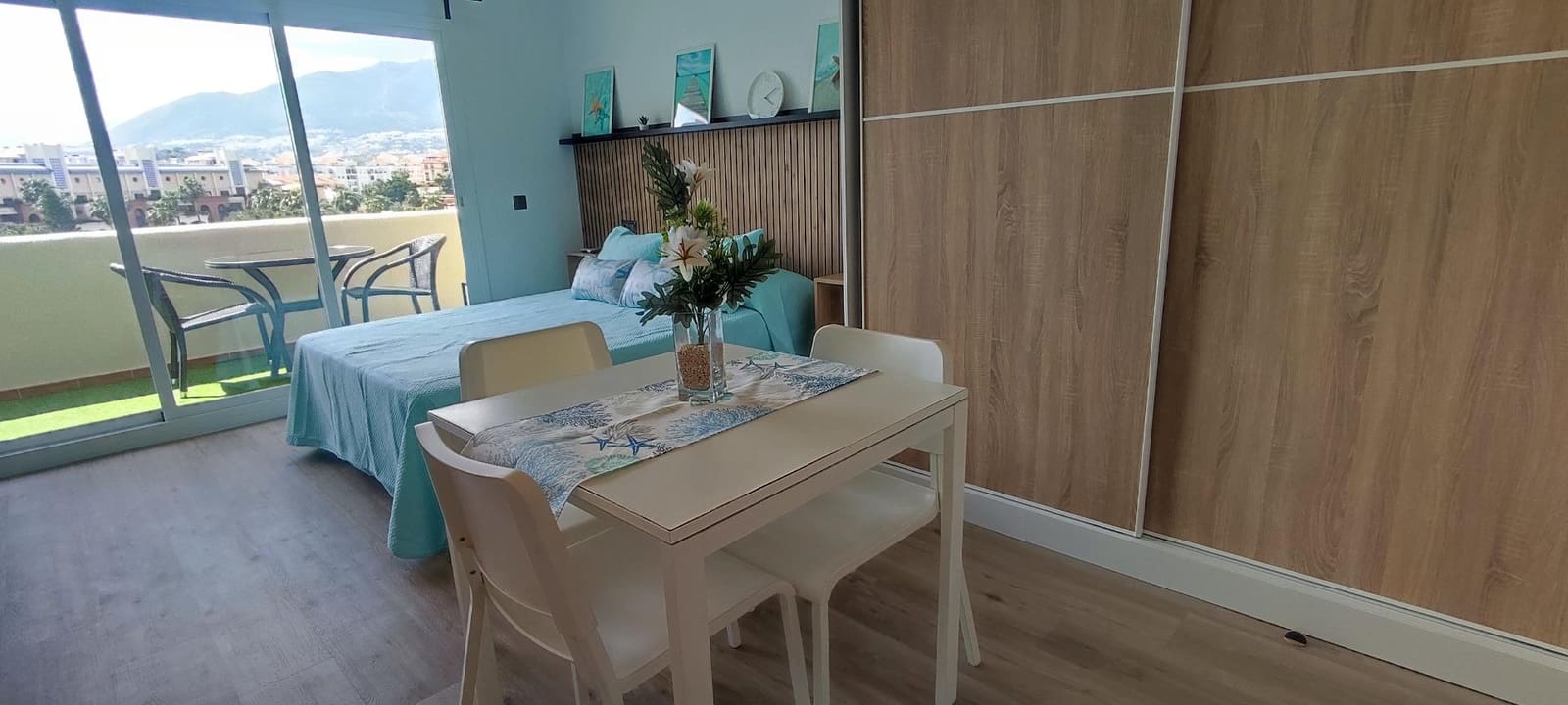 1 quarto Estúdio para arrendar em Benalmadena Costa com piscina - 1 000 € (Ref: 9438539)